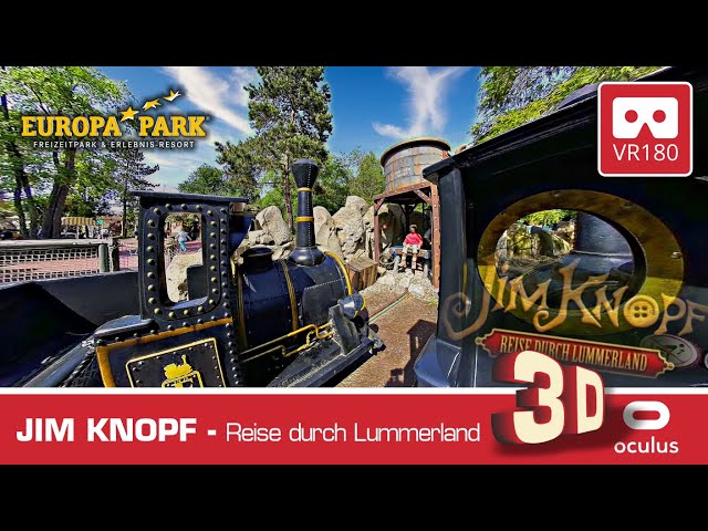 3D JIM KNOPF - Reise durch Lummerland Europa Park VR180 3D Virtual Reality Experience