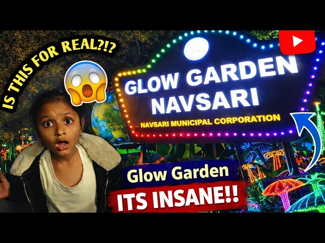 😱Glow Garden Navsari 2026 | Is This Real?! Magical Lights & Family Fun 😍 #vlog #trending #GlowLights