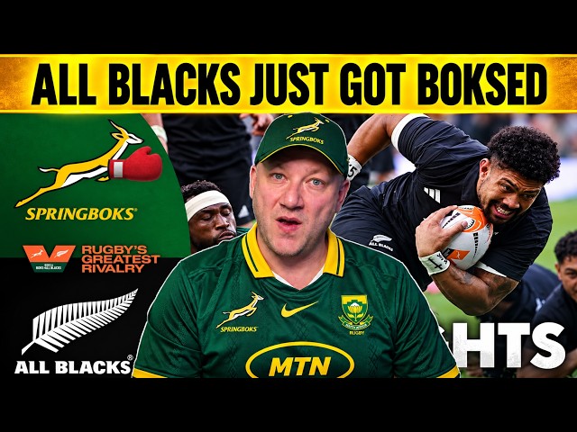 The All Blacks Just Got BOKSED! | Springboks vs All Blacks Highlights Reaction 😳🏉