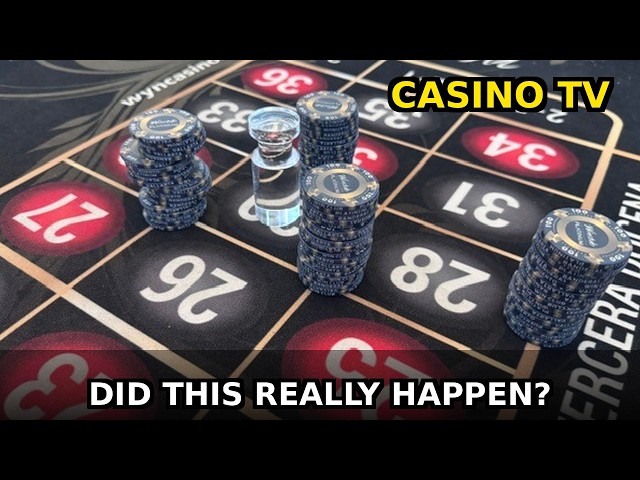 Casino TV Episode 26 two spins! Crazy last spin! The roulette gods love me. High stakes roulette!