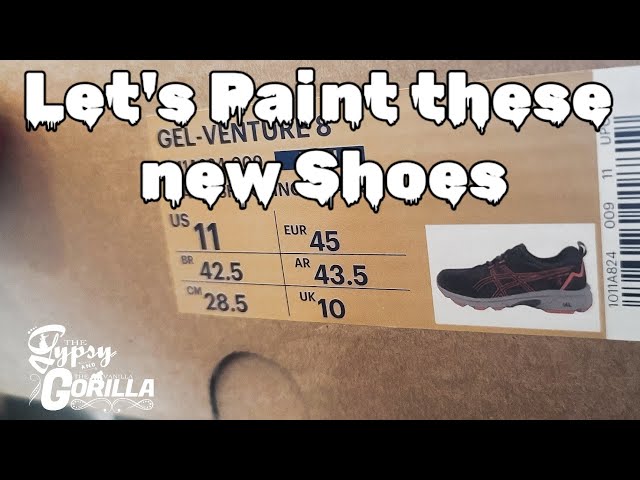 Asics Venture Gel | Customizing the Color on these Hiking/Walking Shoes