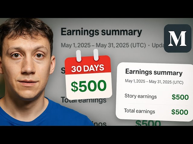 Medium Earnings For 30 Days.