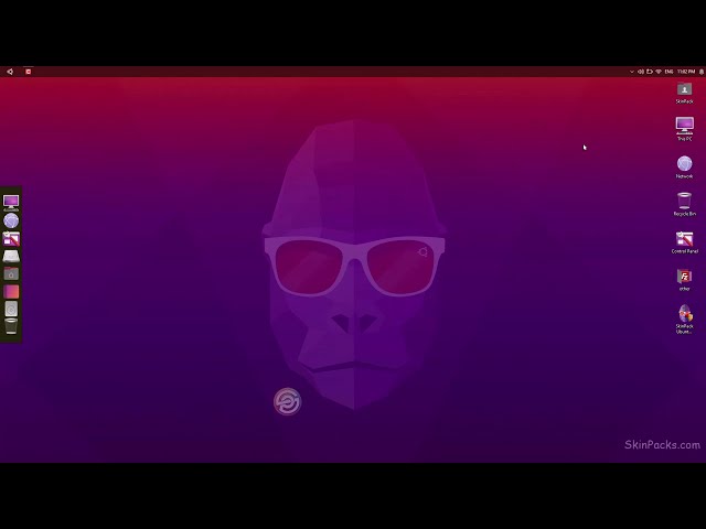 Ubuntu Groovy Gorilla SkinPack for Windows 11