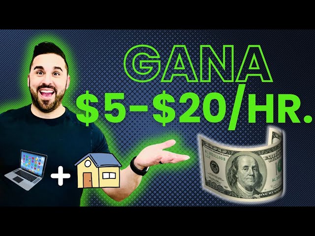🤑GANA DINERO CON TRABAJOS DE DATA ENTRY EN ESPAÑOL DESDE CASA🏡 TRABAJO REMOTO ONLINE ✅