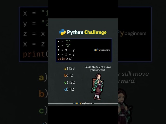 Python output guess karo 😈 Galat hua to dobara dekho 👇#shorts #python #coding #ytshorts
