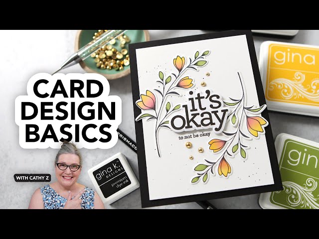 More Card Design Basics! (Repetition for beautiful card design!)