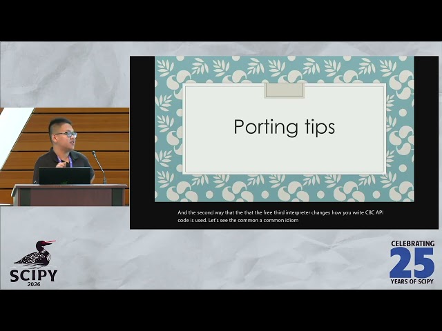 Tying Up Loose Threads: Making your Project No-GIL Ready - Charlie Lin | SciPy 2026