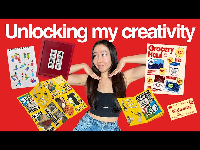 making art EVERYDAY for a week | a look into my process and what I learned