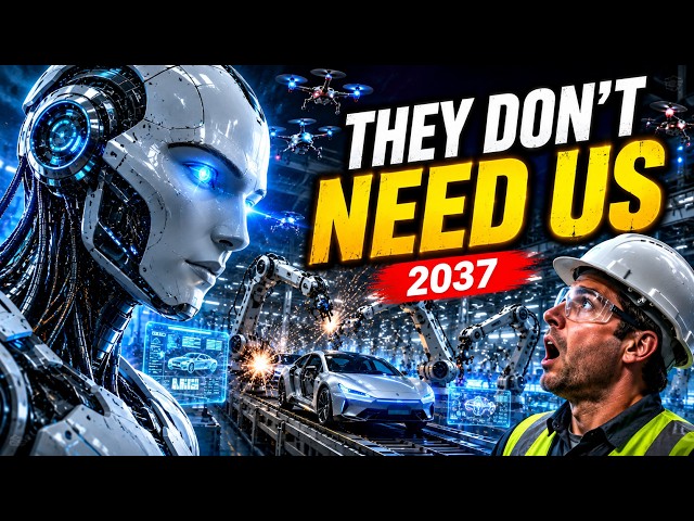 🤖 Inside America's AI Factory (2037) | The Future of Manufacturing