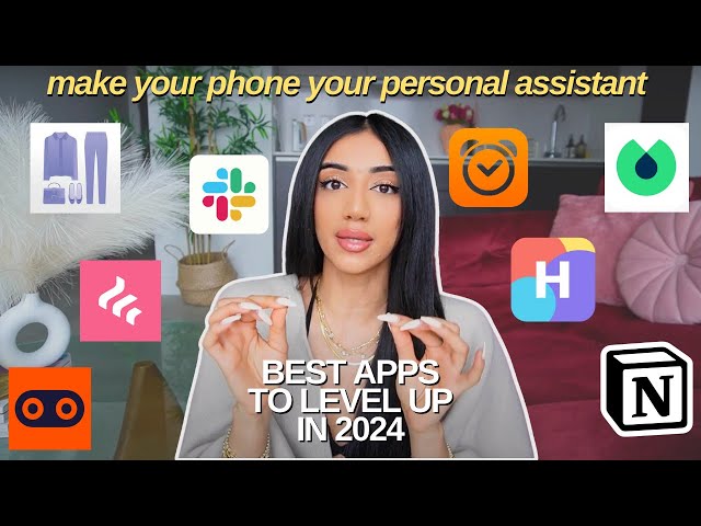 Best Productivity Apps & Systems 2024 | how I organise my whole life and use my phone to LEVEL UP!