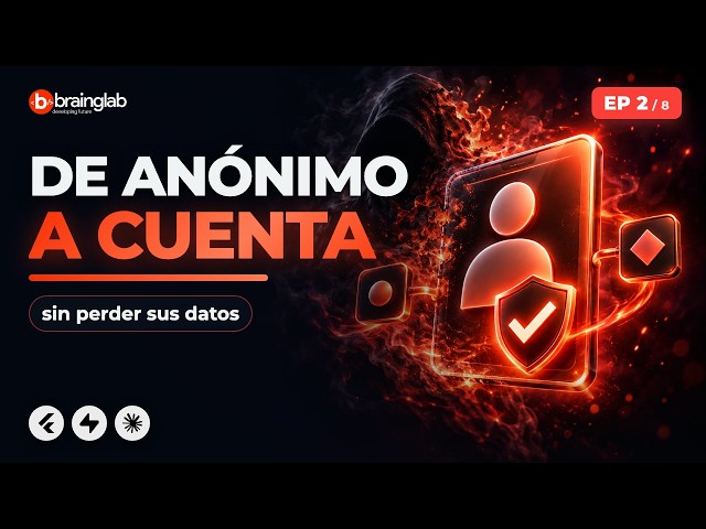 Flutter Supabase Auth: de usuario anónimo a cuenta real
