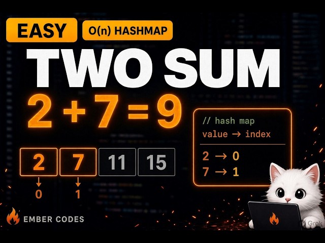 Two Sum | LeetCode 1 | Hash Map O(n) Explained | Using Pen & Paper + Code