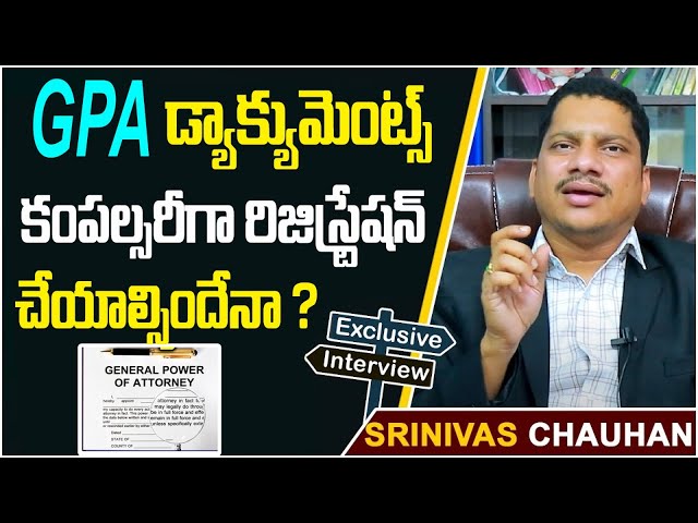 What is GPA? | General Power of Attorney | Full Details Of GPA | Srinivas Chauhan | Socialpost Legal