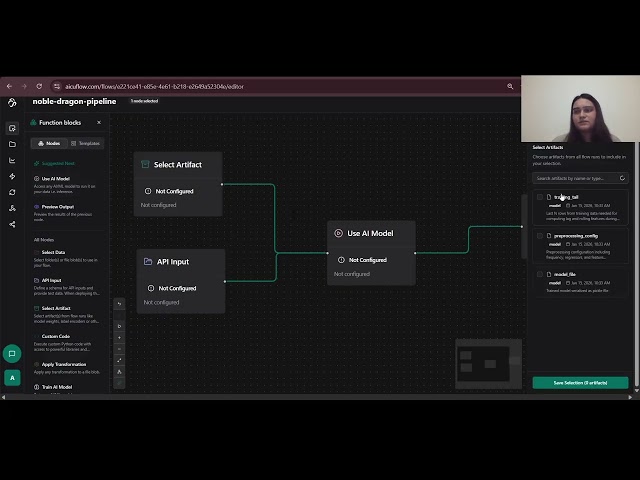 Run Time Series Inference & Make Predictions | aicuflow Tutorial