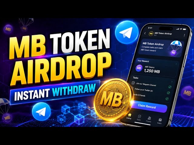 New MB Token Airdrop 2026 | Instant MB Token Claim Rewards | New Telegram Airdrop 2026