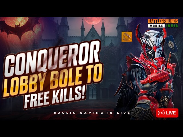 Conqueror Lobby vs Midnight Monsters ! lobby breakdown I Day 167 #raulinislive #bgmilive