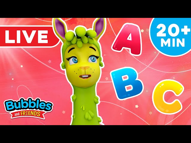 Literacy Live Stream - Reading, Rhyming and Letters with Phoebe | Bubbles and Friends