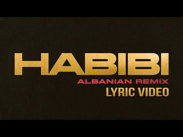 Ricky Rich x Habibi [Albanian Remix] Lyric Video
