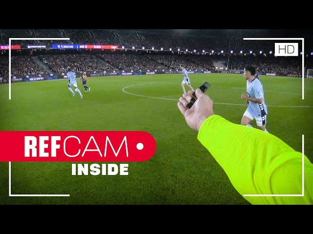 RefCam's FIRST MATCH in LALIGA