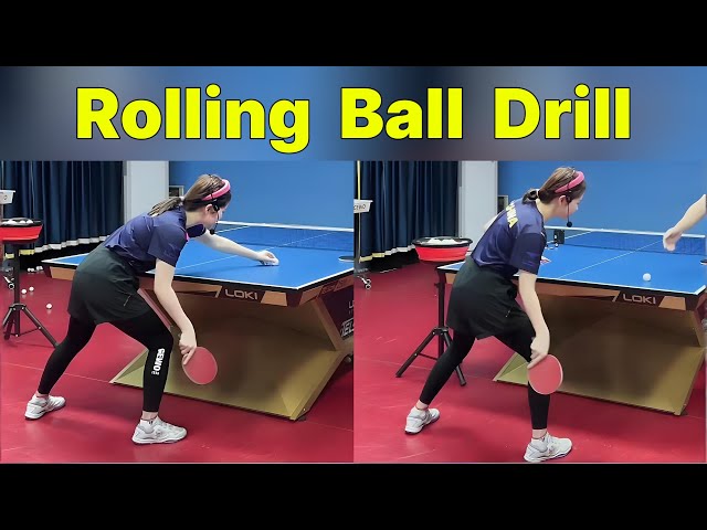The Secret to a Killer Forehand Loop: Master the "Rolling Ball Drill"