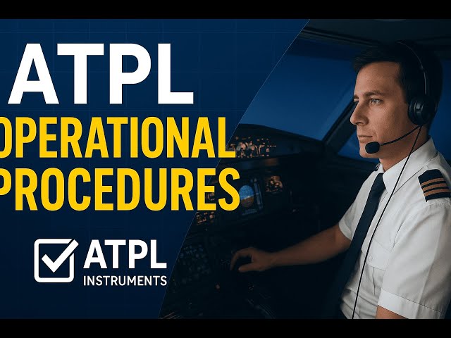 ATPL Operational Proc Full Course Part 1 🌦️ | Complete Ground School Training for Student Pilots