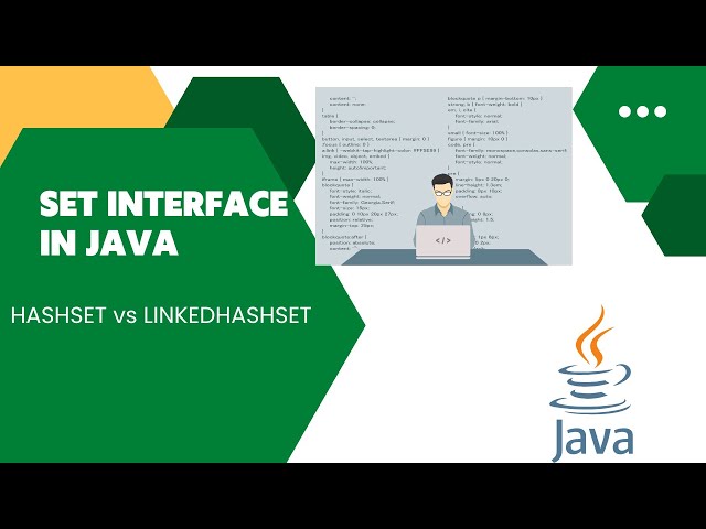 Set interface In JAVA | HashSet VS LinkedHashSet