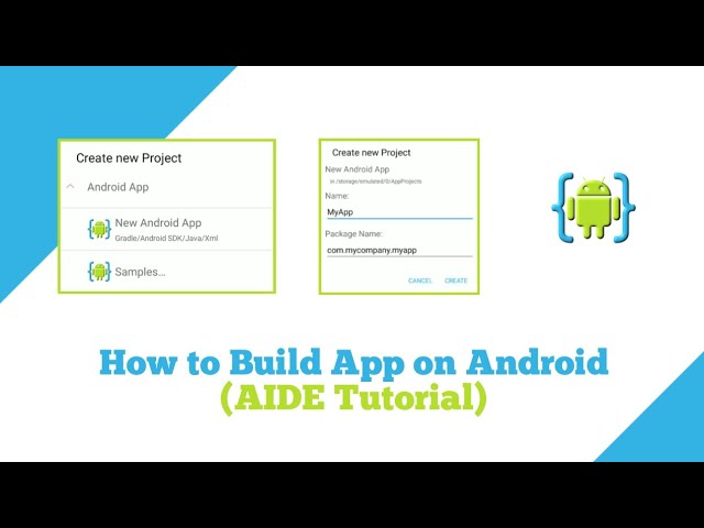 How to Build App on Android (AIDE Tutorial)