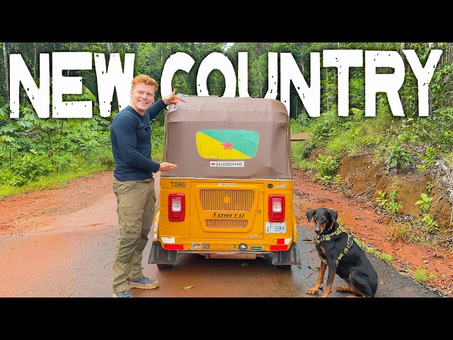 Entering into French Guiana in a Tuk Tuk 🇬🇫​ | S5, EP01