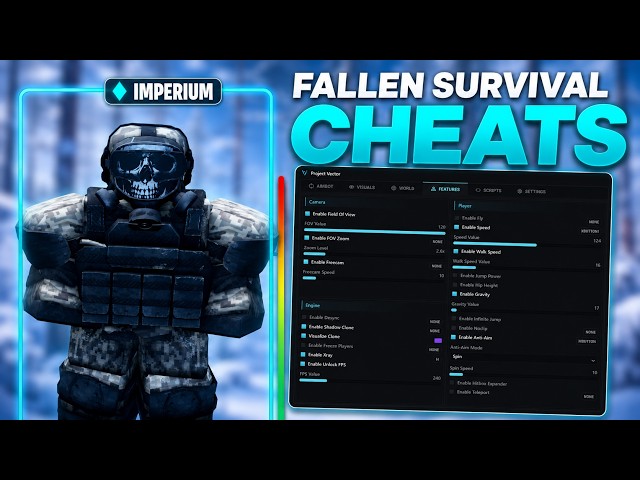 Fallen Survival Cheat (2026) | Vector External Setup Guide (BEST CHEAT)