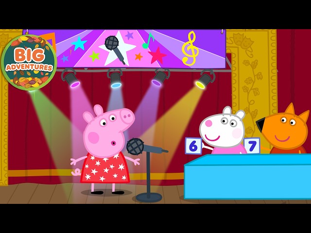 Peppa Pig ENTERS the SINGING COMPETITION! 🎤🎶 | Talent Show Adventure | Full Episodes | 1 Hour
