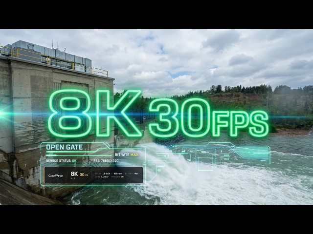 GoPro Mission 1 Pro 8k30 Open-Gate TEST