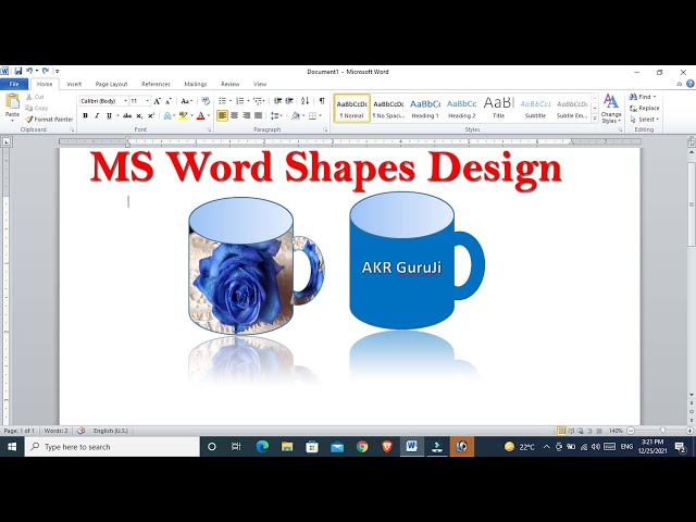 Ms word shapes practice | WinWord Shapes Practice