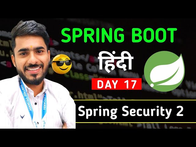 Spring Security Db Users  | In Depth Explanation | aadiandjava 