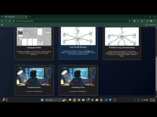 CSY1063 Web Development Portfolio – Video Demonstration by Parbat Magar