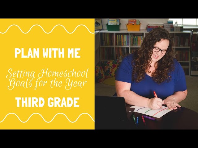 Plan with Me | Setting Third Grade Goals