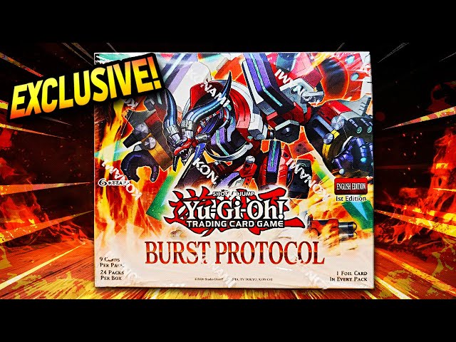 Burst Protocol Early TCG Box Opening!