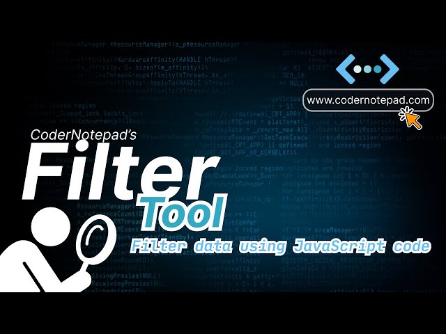 Filter Lines with JavaScript in CoderNotepad – Text Made Smart