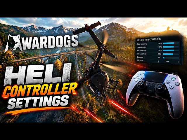 WARDOGS Helicopter Controls Feel GOOD on Controller