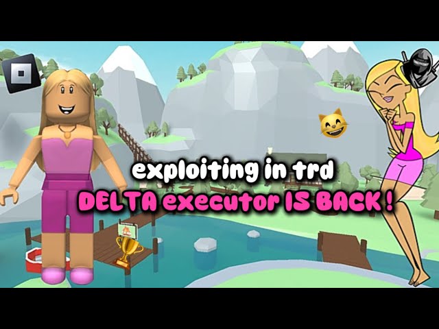 EXPLOITING IN TOTAL ROBLOX DRAMA delta executor is back