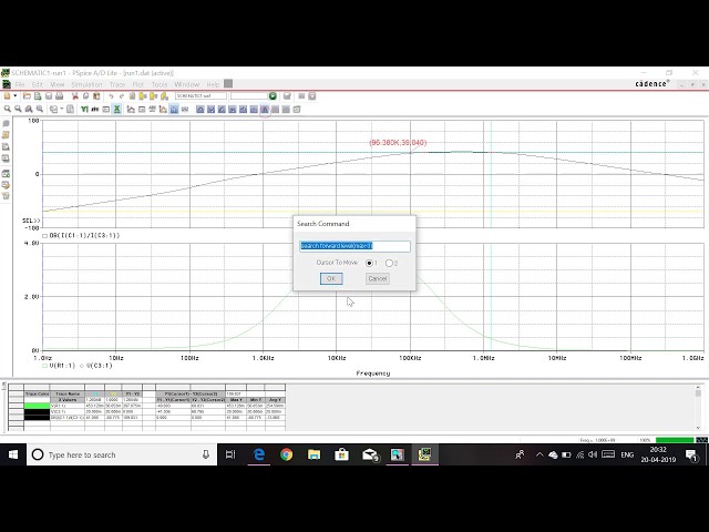 OrCAD | PSpice | Bode plot demonstration