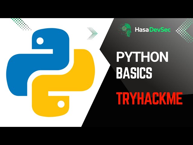 Python Basics TryHackMe Walkthrough