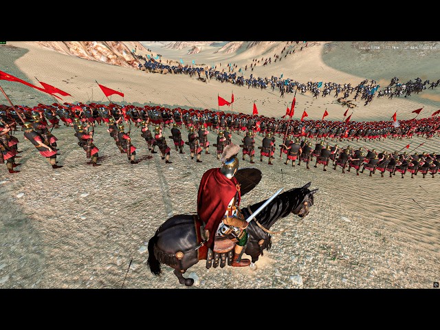 500 Roman Legionaries Hold the Line Against Mongols in the Desert