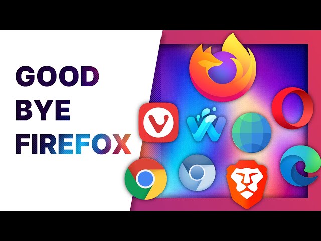 I'm leaving Firefox, and this is the browser I picked...
