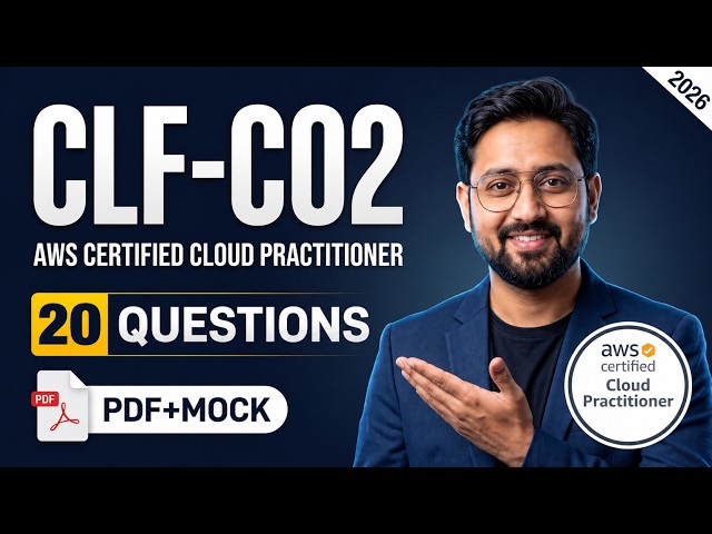 AWS Certified Cloud Practitioner CLF-C02 Mock Test 2026 – 20 Practice Questions Explained