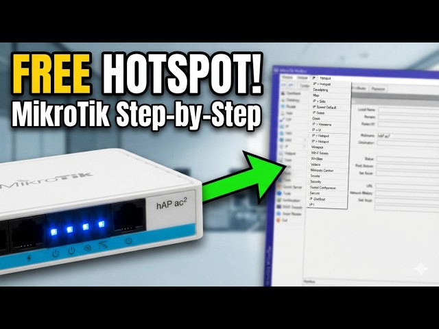 MikroTik Free Hotspot Setup: Step-by-Step Guide (2026)