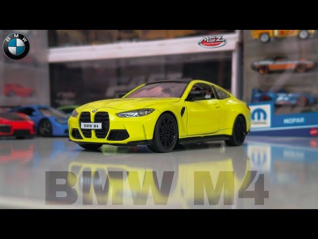 BMW M4 G82 1:32 Scale Model Car Unboxing |  MSZ licensed Diecast Car | ASMR