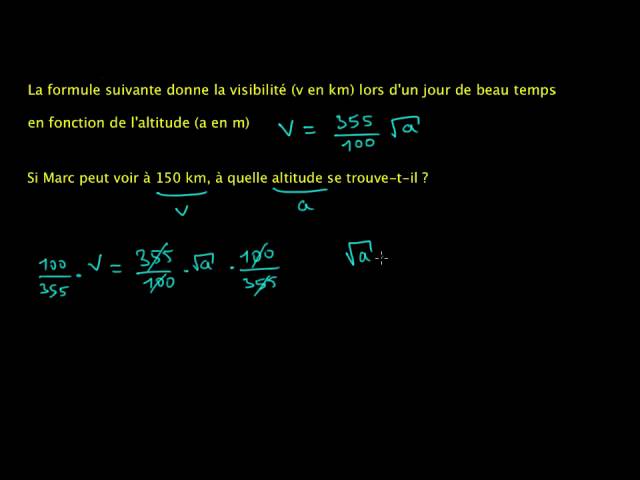 Problème avec un radical, 1
