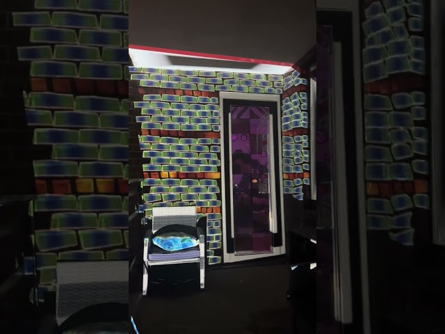 Heavy M - Projection Mapping on patio in NYC ( Yup, still more)