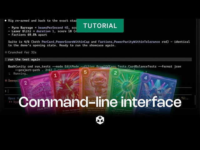 Unity command-line interface (CLI)