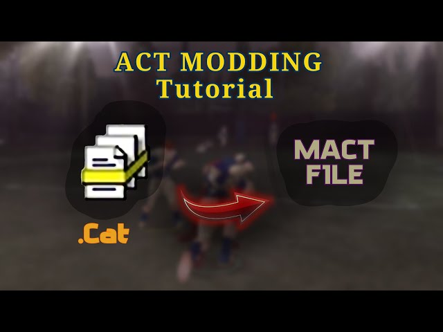 Bully ACT Tutorial - Convert Cat to Mact on PC